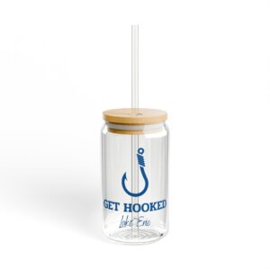 Get Hooked Lake Erie Sipper Glass