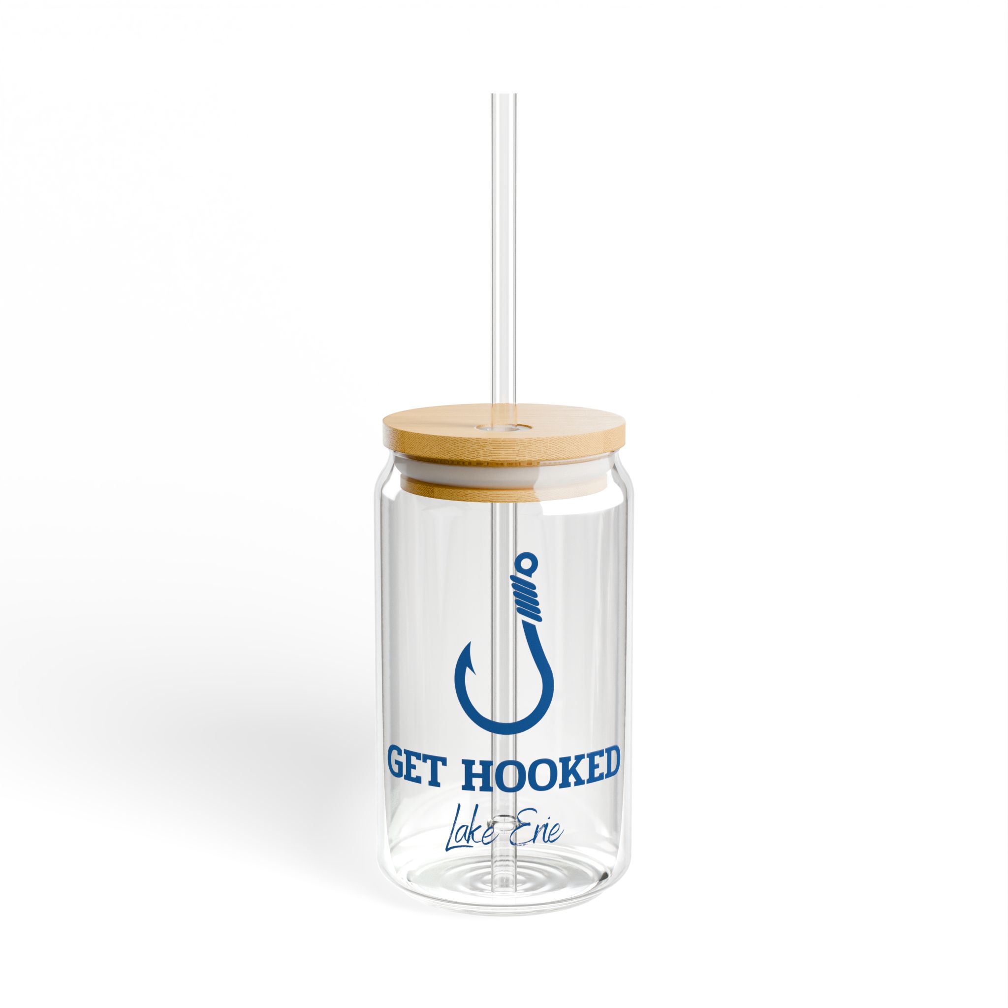 Get Hooked-Lake Erie-Sipper Glass 1 Get Hooked Lake Erie Sipper Glass