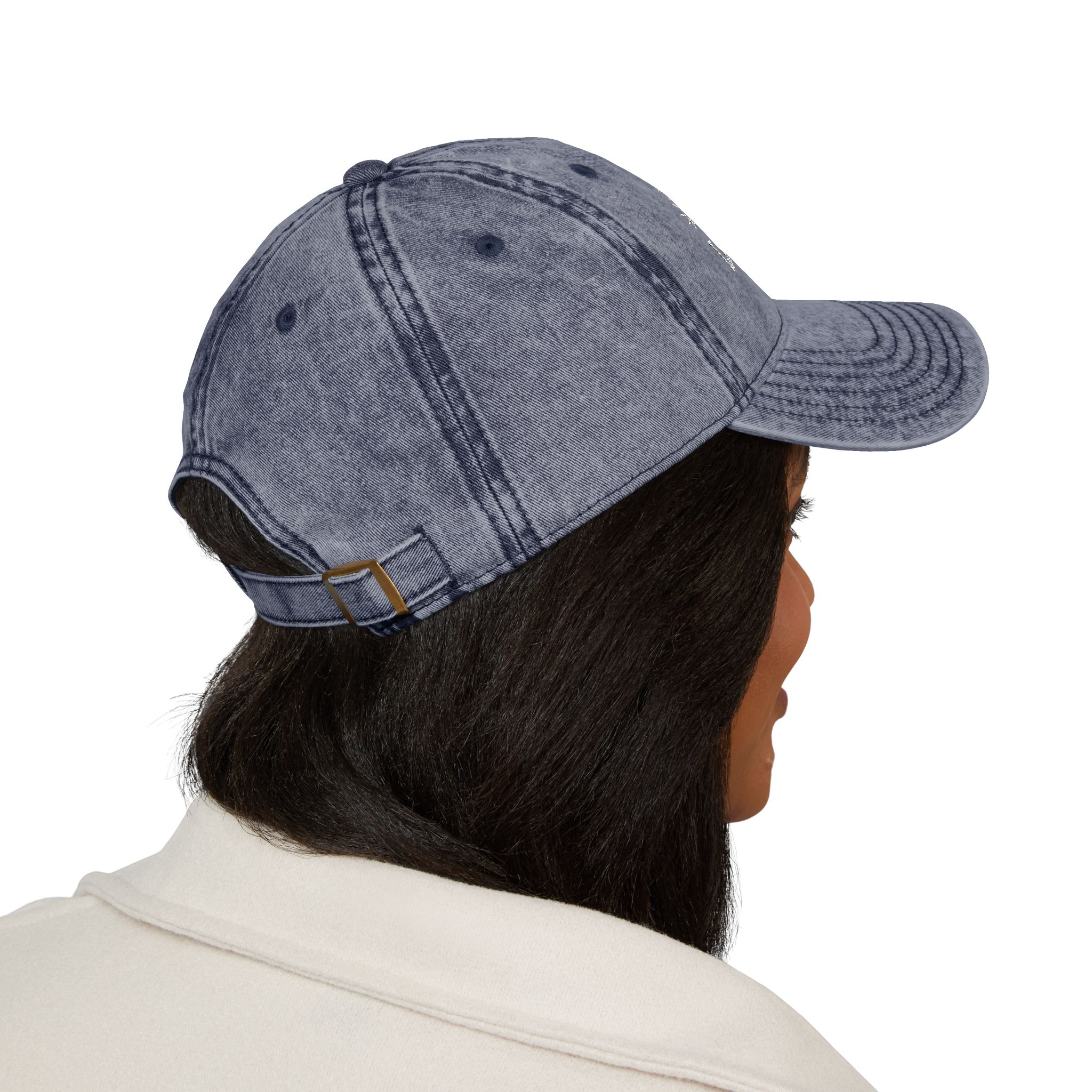 Lake Addict Embroidered Vintage Cap 4 Lake Addict Embroidered Vintage Cap