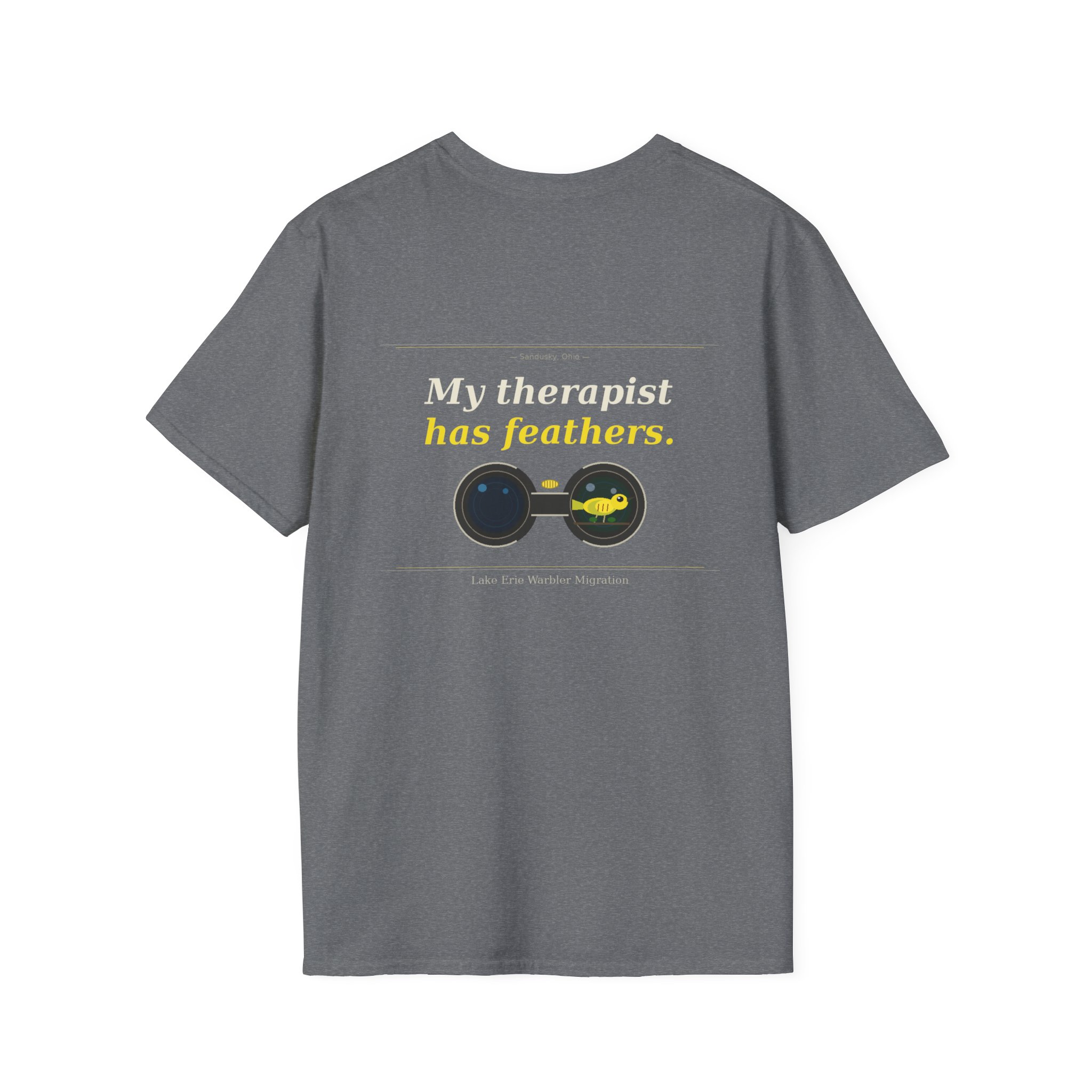 T-Shirt - 'My Therapist Has Feathers' Graphic Tee 6 My Therapist Has Feathers Tee