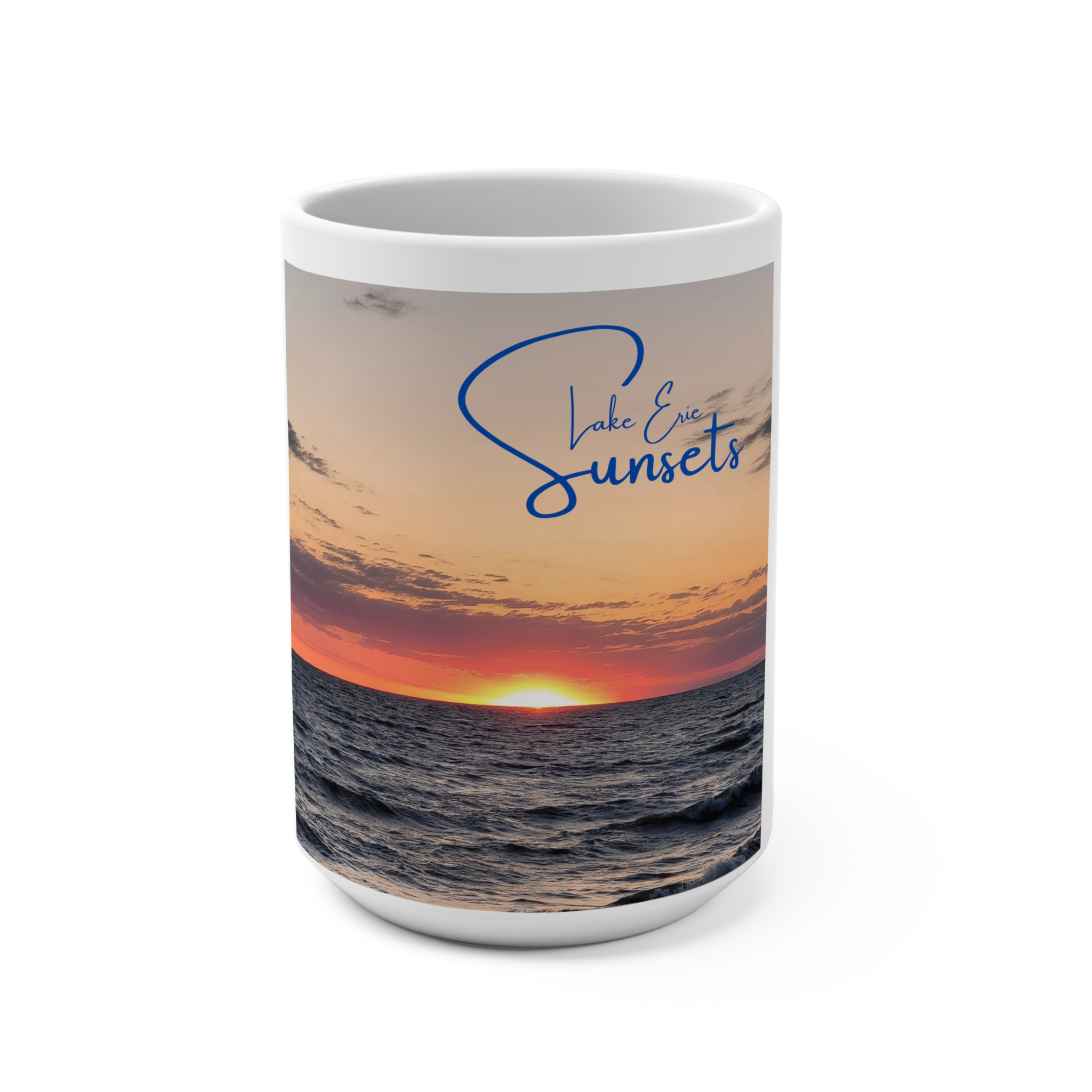 Lake Erie Sunsets 15oz Photo Mug 1 Lake Erie Sunsets 15oz Photo Mug