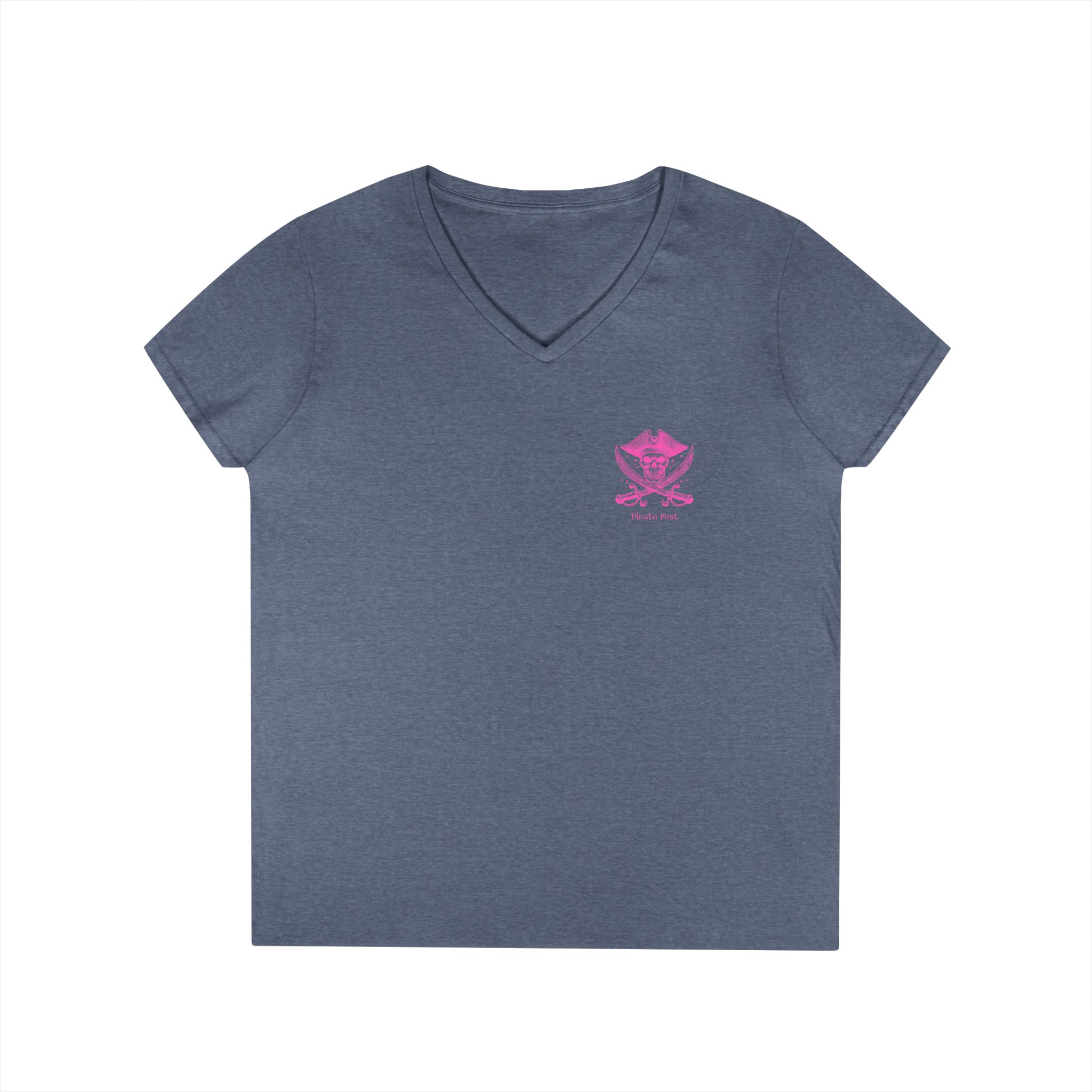 Lake Erie Loot Crew Pirate Fest V-Neck Tee 10 Loot Crew Pirate Fest V-Neck Tee