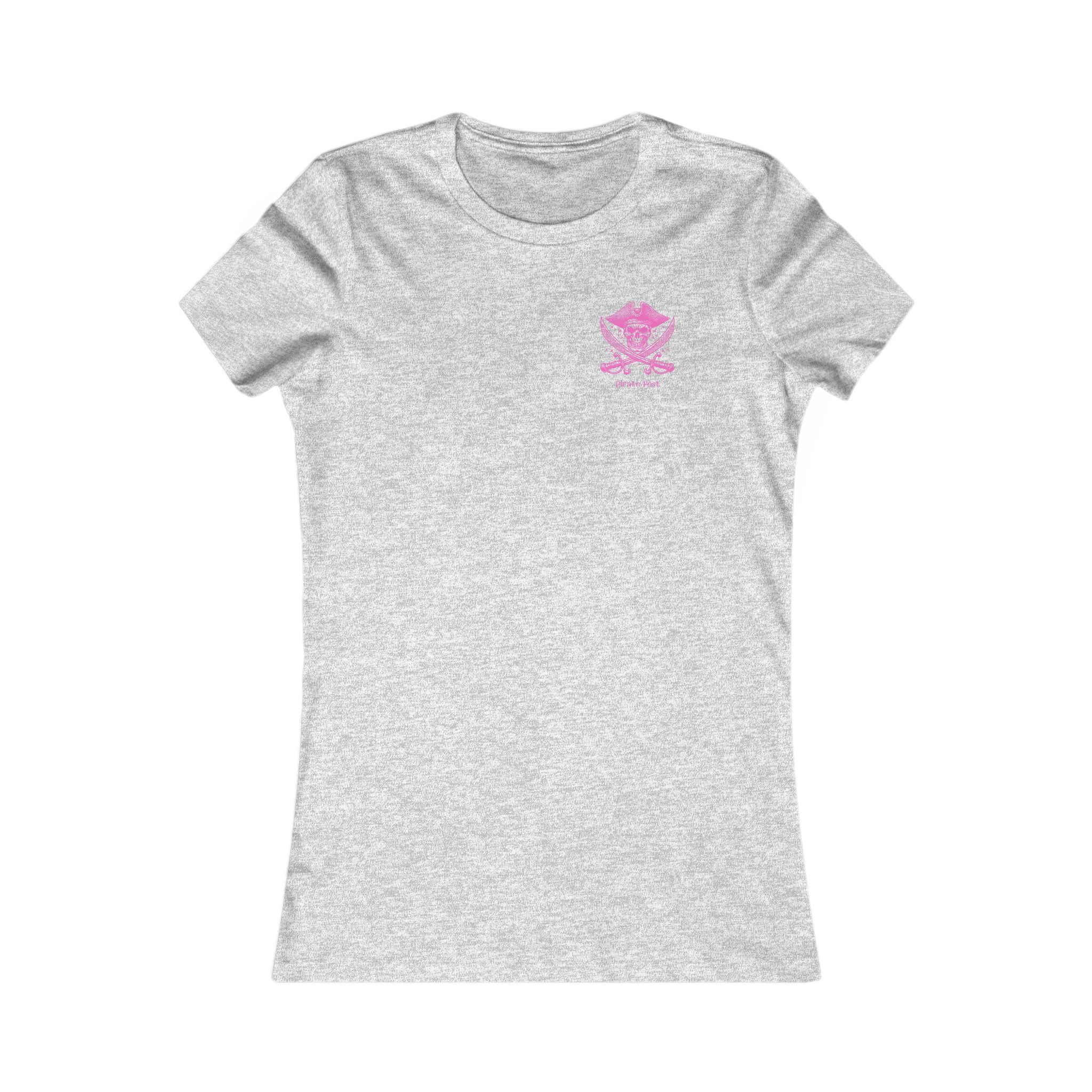 Women's Lake Erie Loot Crew Floral Skull Tee - Pirate Fest Tee 7 Loot Crew Floral Skull Pirate Tee
