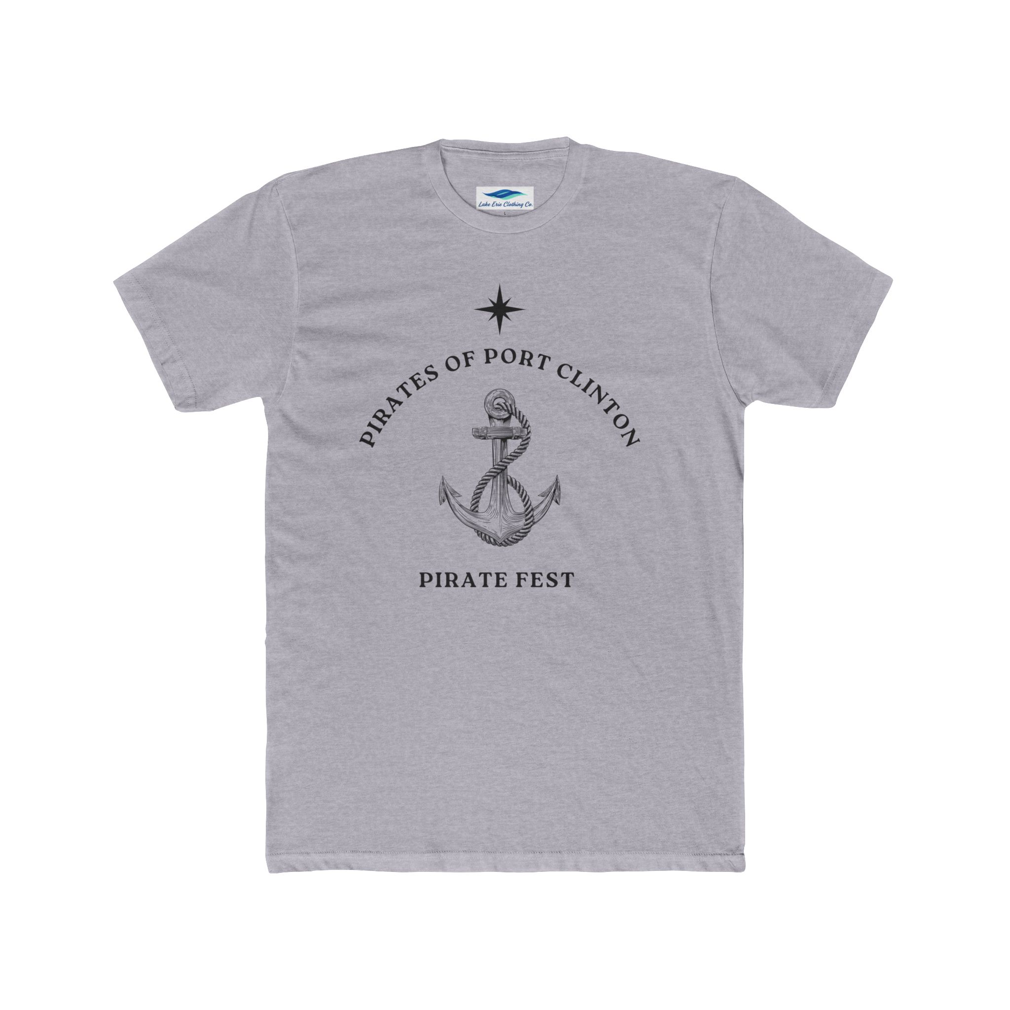 Pirates of Port Clinton "Pirate Fest" Anchor T-Shirt 4 Pirate Fest Port Clinton Tee