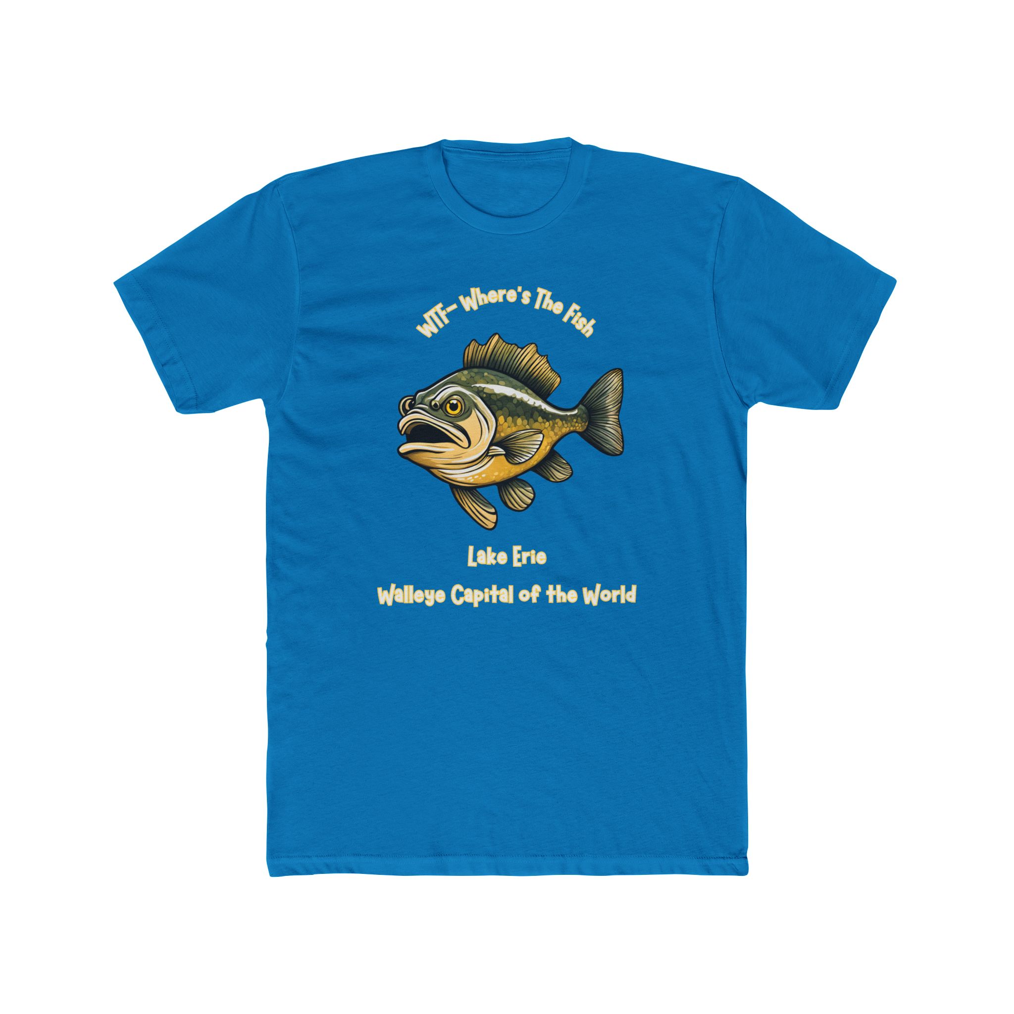 Walleye Angler Graphic Tee — "Walleye Capital of the World" 15 Walleye Capital Angler Tee