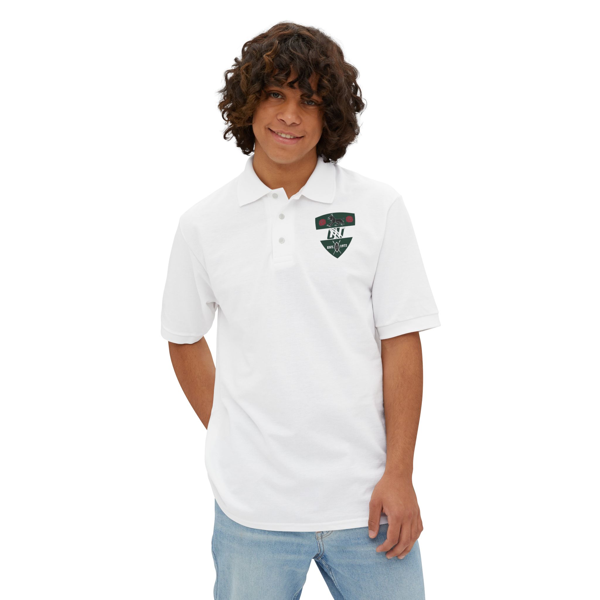 OU Mens Rugby Piqué Polo 2 OU Rugby Pique Polo