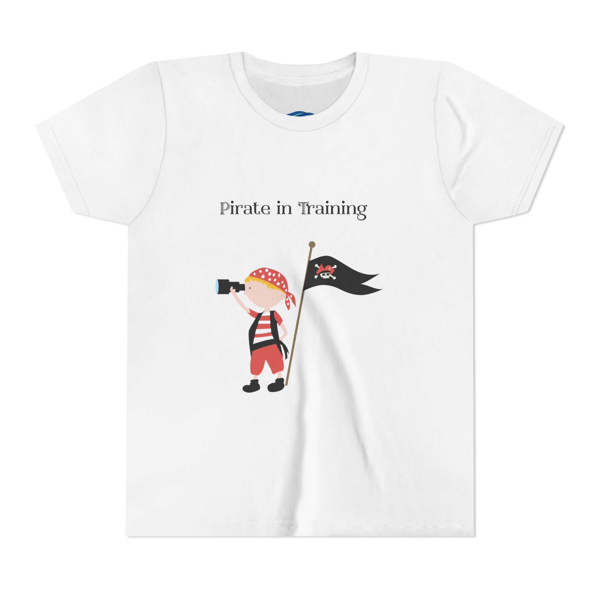 Youth Boy Pirate in Training T-Shirt 1 Youth Boy Pirate in Training Tee