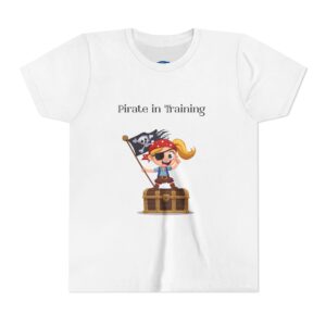 Youth Girl Pirate in Training Tee