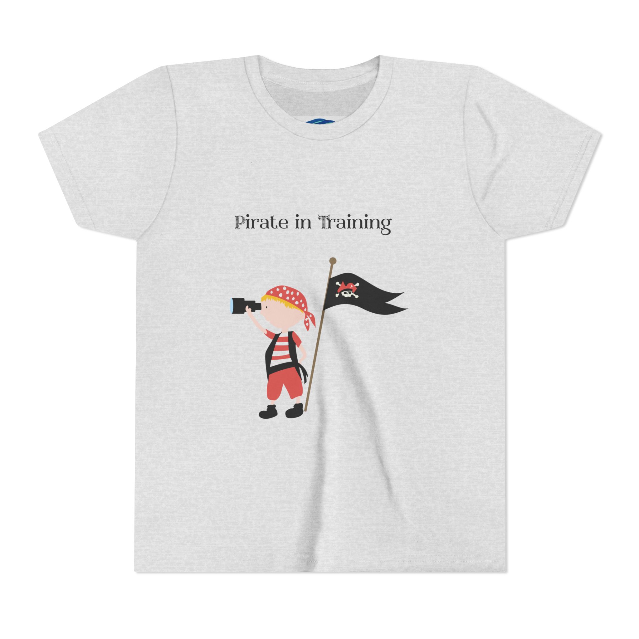 Youth Boy Pirate in Training T-Shirt 3 Youth Boy Pirate in Training Tee
