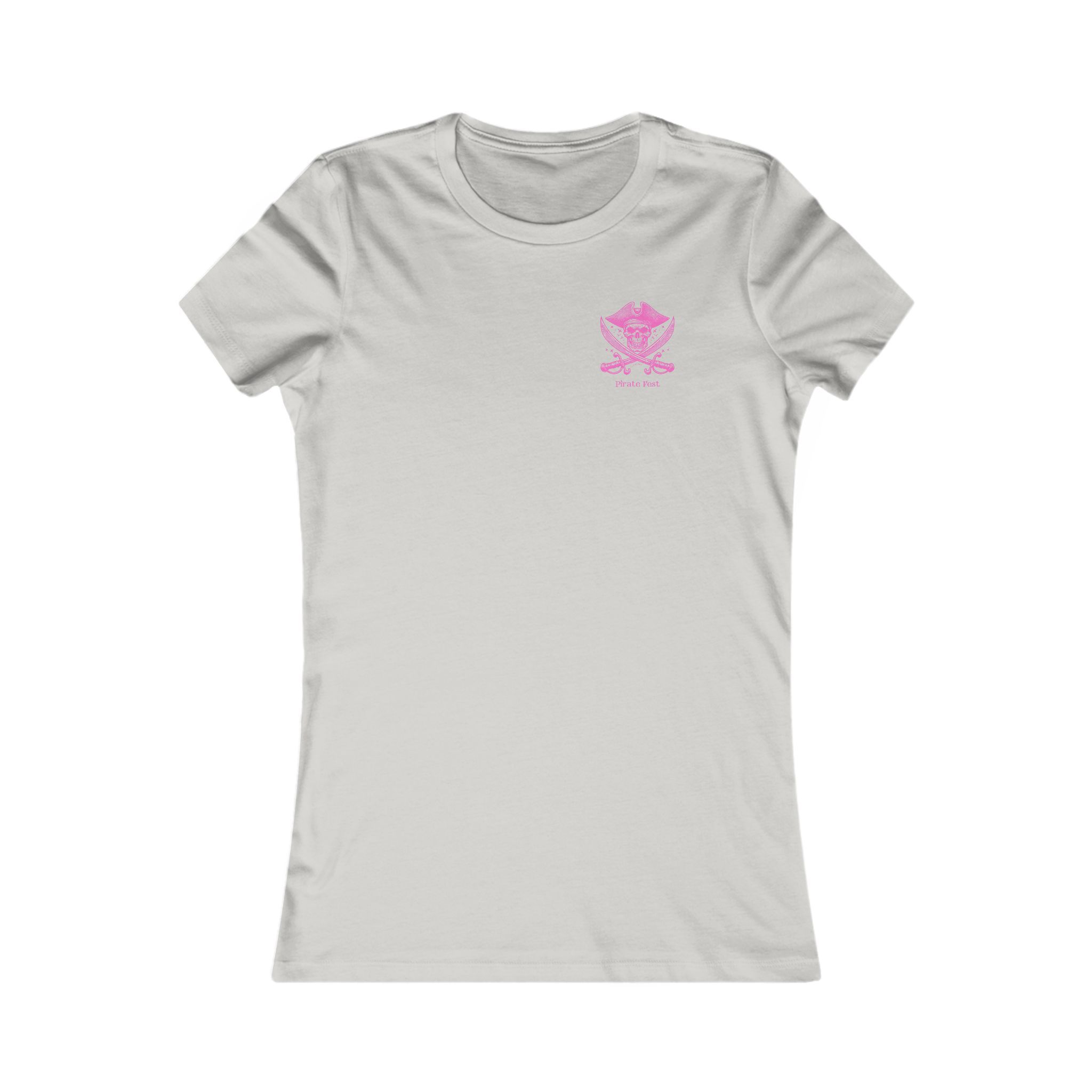 Women's Lake Erie Loot Crew Floral Skull Tee - Pirate Fest Tee 3 Loot Crew Floral Skull Pirate Tee