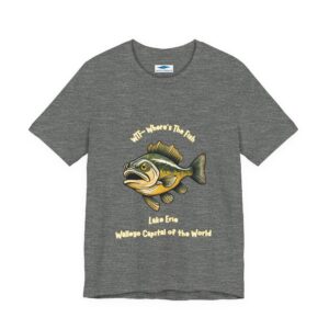 WTF Where's The Fish Walleye Tee