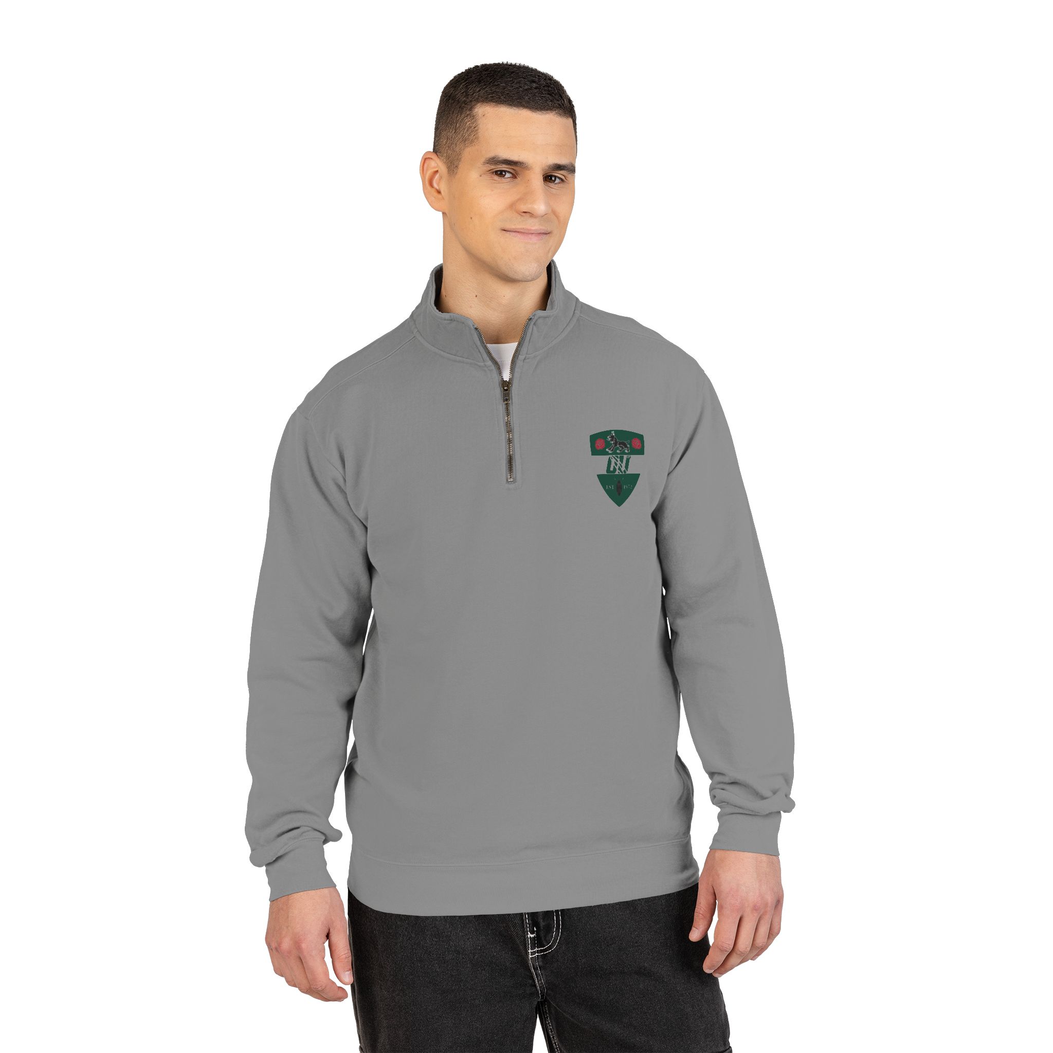 OU Mens Rugby Quarter Zip Sweatshirt 7 OU Rugby Quarter Zip Sweatshirt