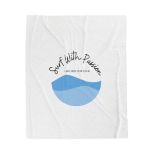 Lake Erie Surf Club Plush Blanket