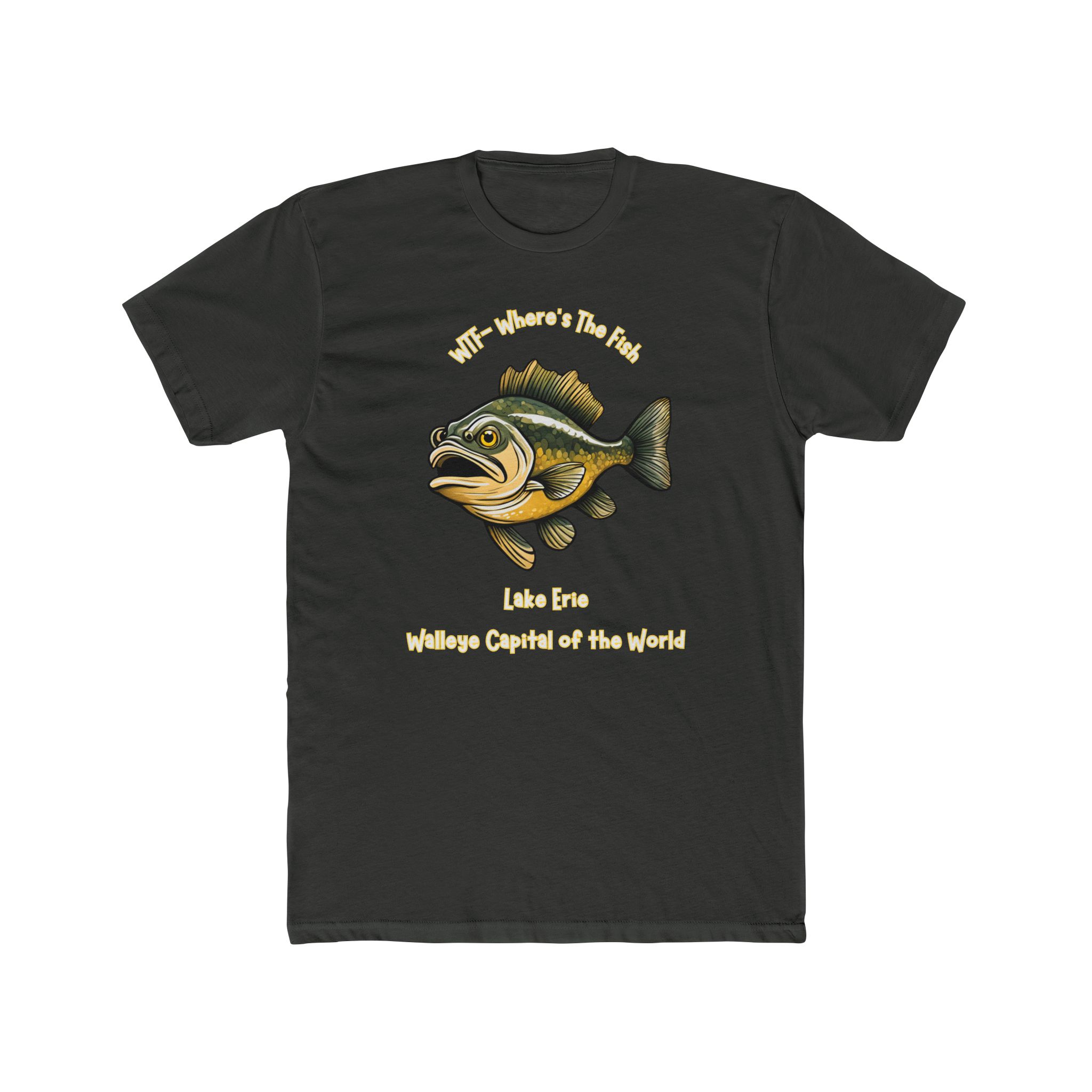 Walleye Angler Graphic Tee — "Walleye Capital of the World" 1 Walleye Capital Angler Tee