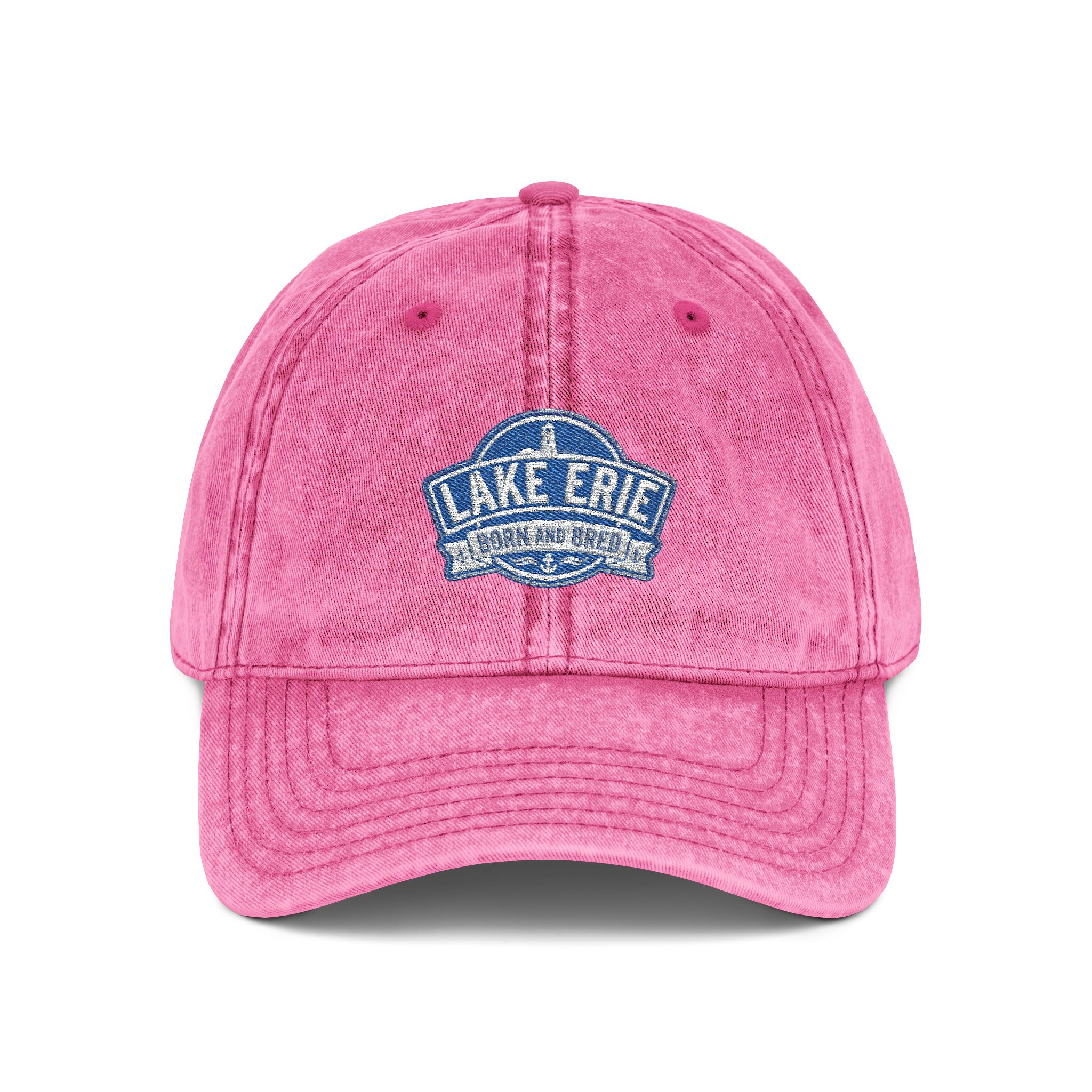 Vintage Embroidered Cap — Lake Erie Born and Bred 6 Lake Erie Born and Bred Cap