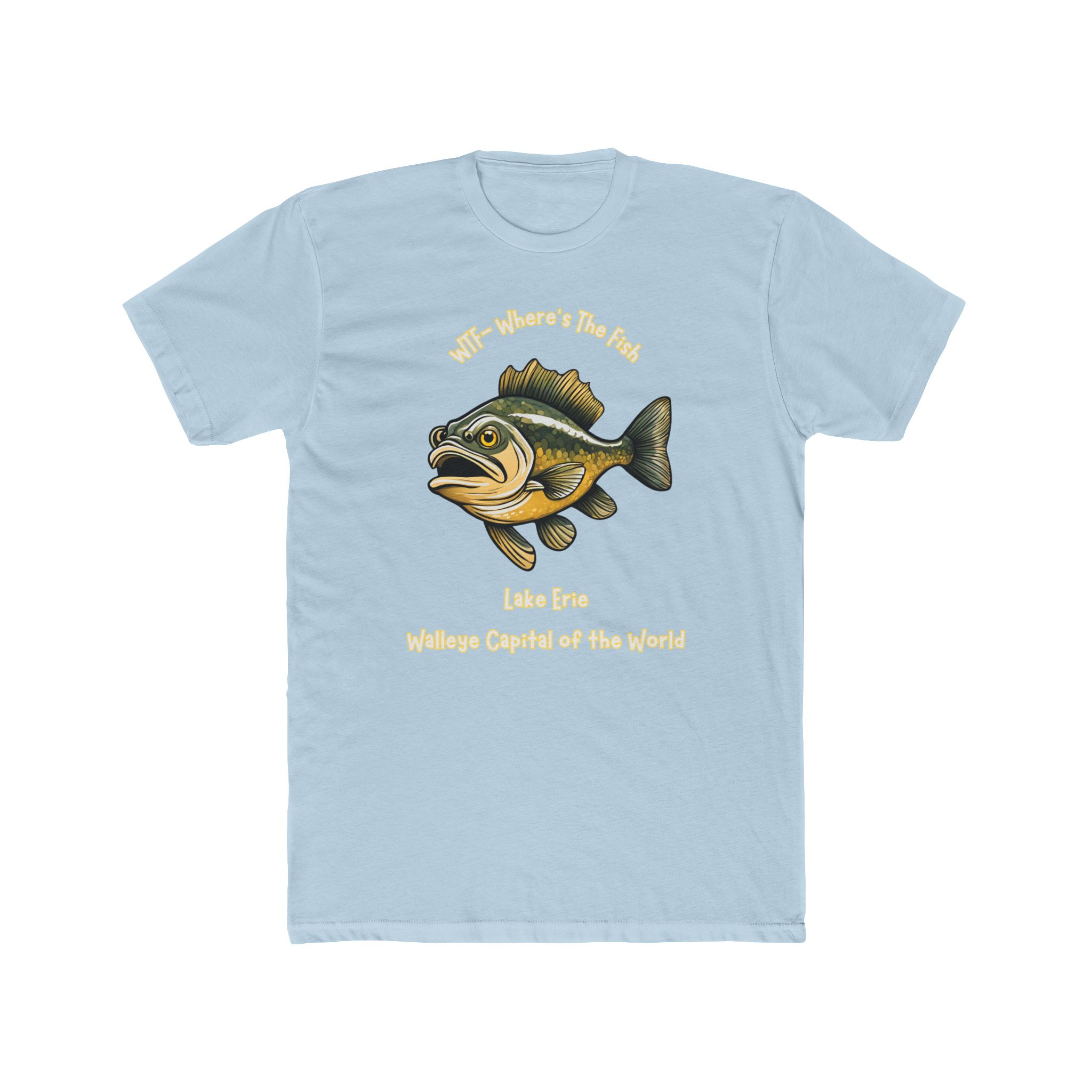 Walleye Angler Graphic Tee — "Walleye Capital of the World" 14 Walleye Capital Angler Tee