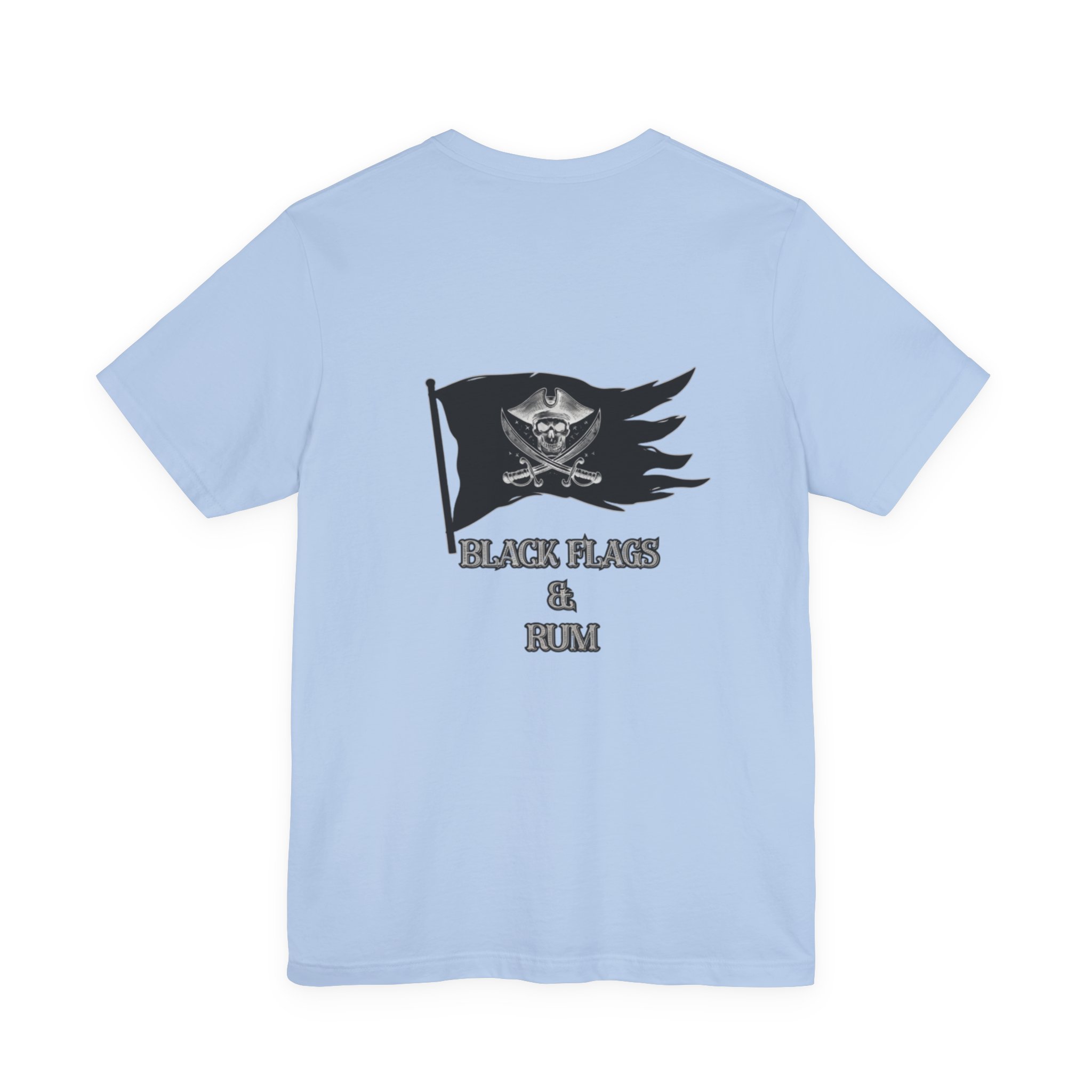 Pirate Flag Tee — “Black Flag & Rum” Graphic T‑Shirt 8 Black Flag and Rum Pirate Tee