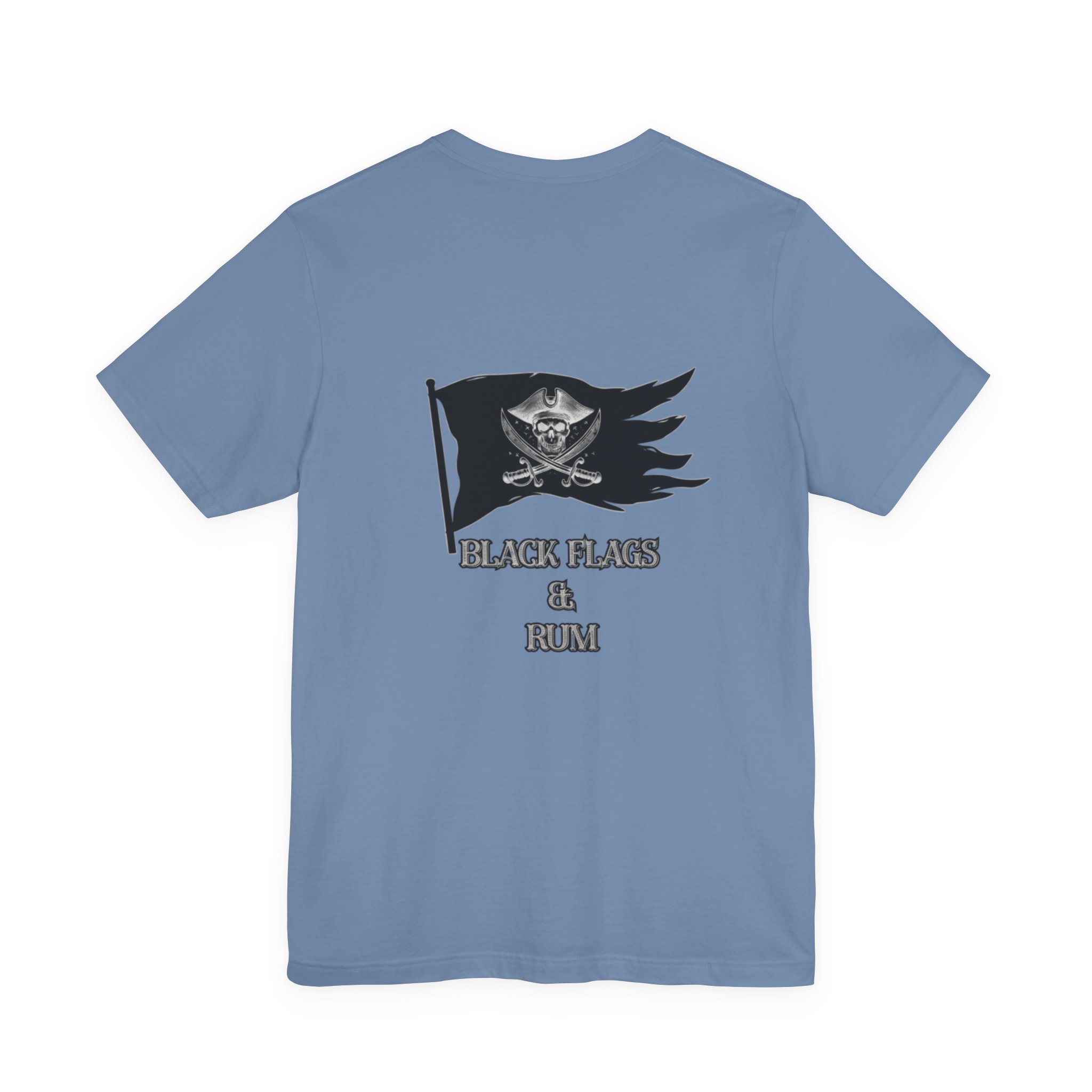Pirate Flag Tee — “Black Flag & Rum” Graphic T‑Shirt 2 Black Flag and Rum Pirate Tee