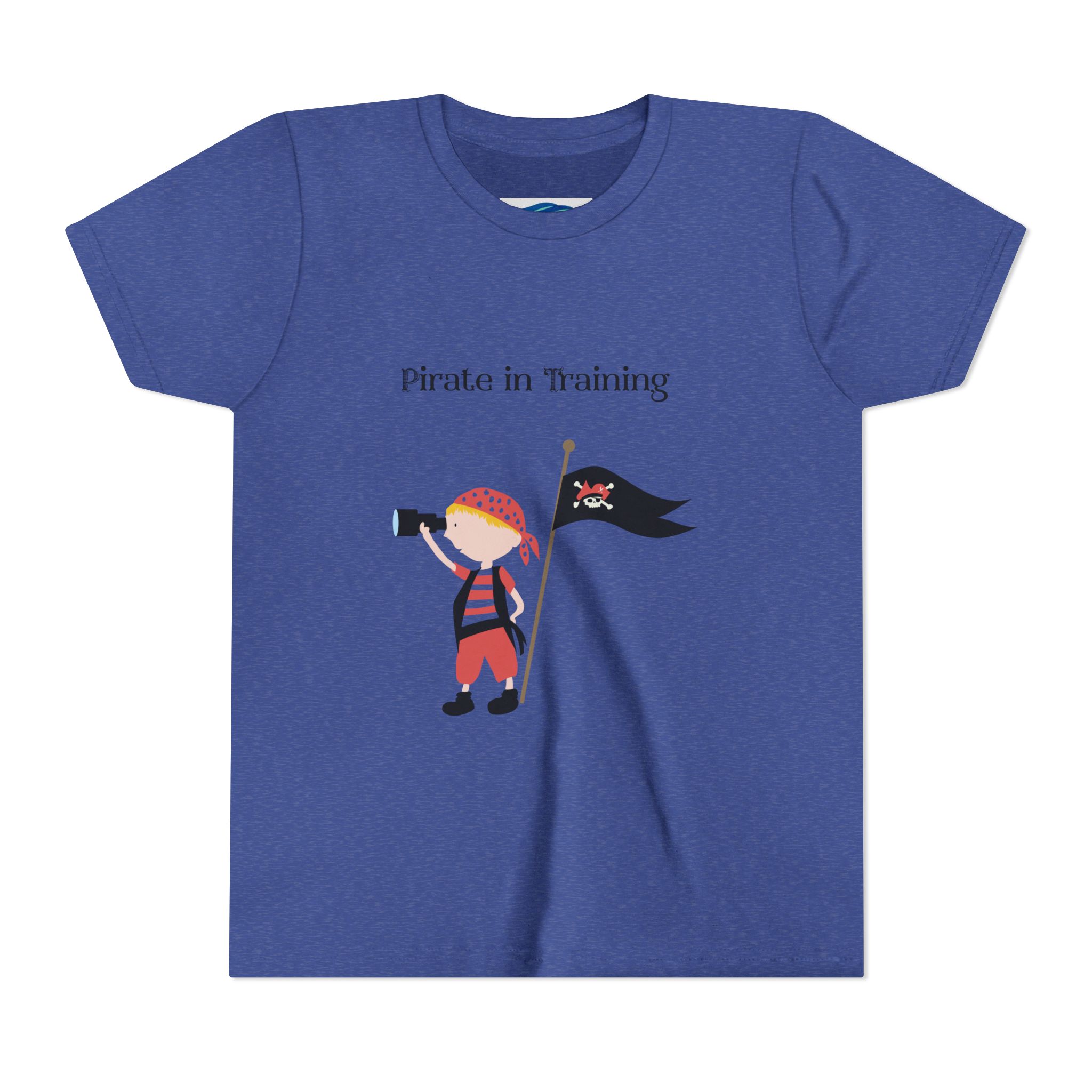 Youth Boy Pirate in Training T-Shirt 7 Youth Boy Pirate in Training Tee